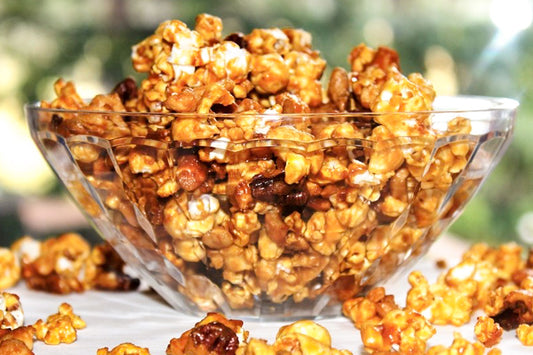 Carmel With Walnut Popcorn